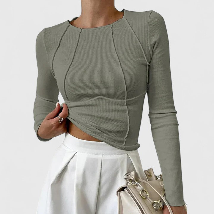 Ava&Claire | Rozminda Comfortable Long Sleeve Top