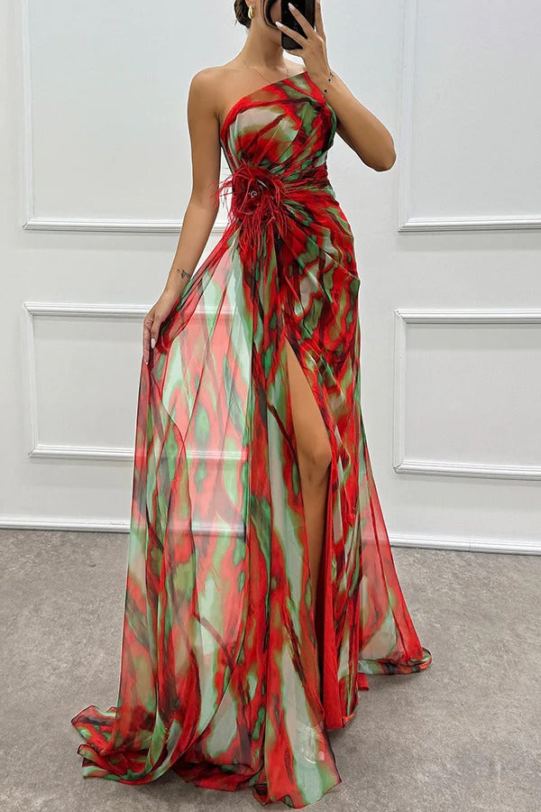 Elance™ | Luxe Vibrant Maxi Dress