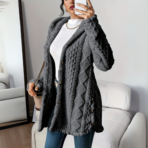 Carla™ | Luxe Hooded Cardigan