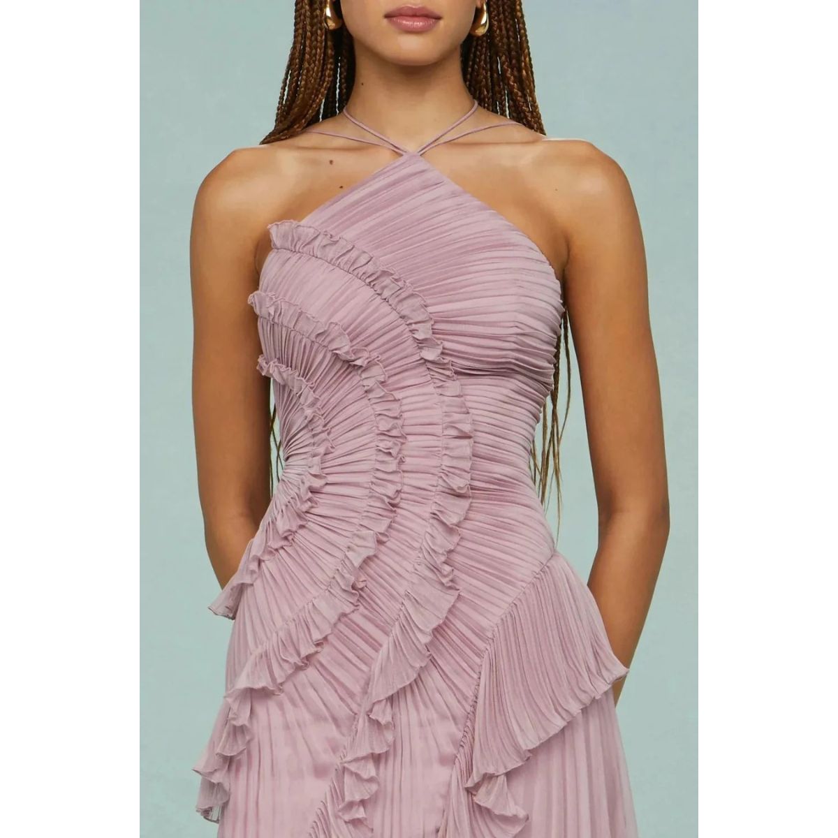 Elance™ | Ruffled Long Dress