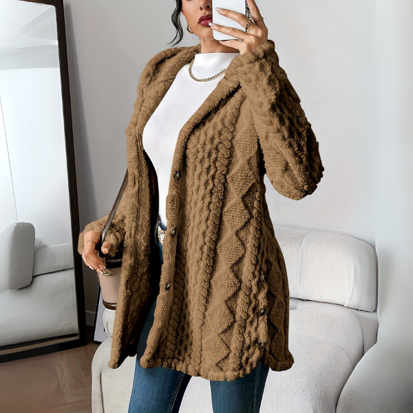Carla™ | Luxe Hooded Cardigan