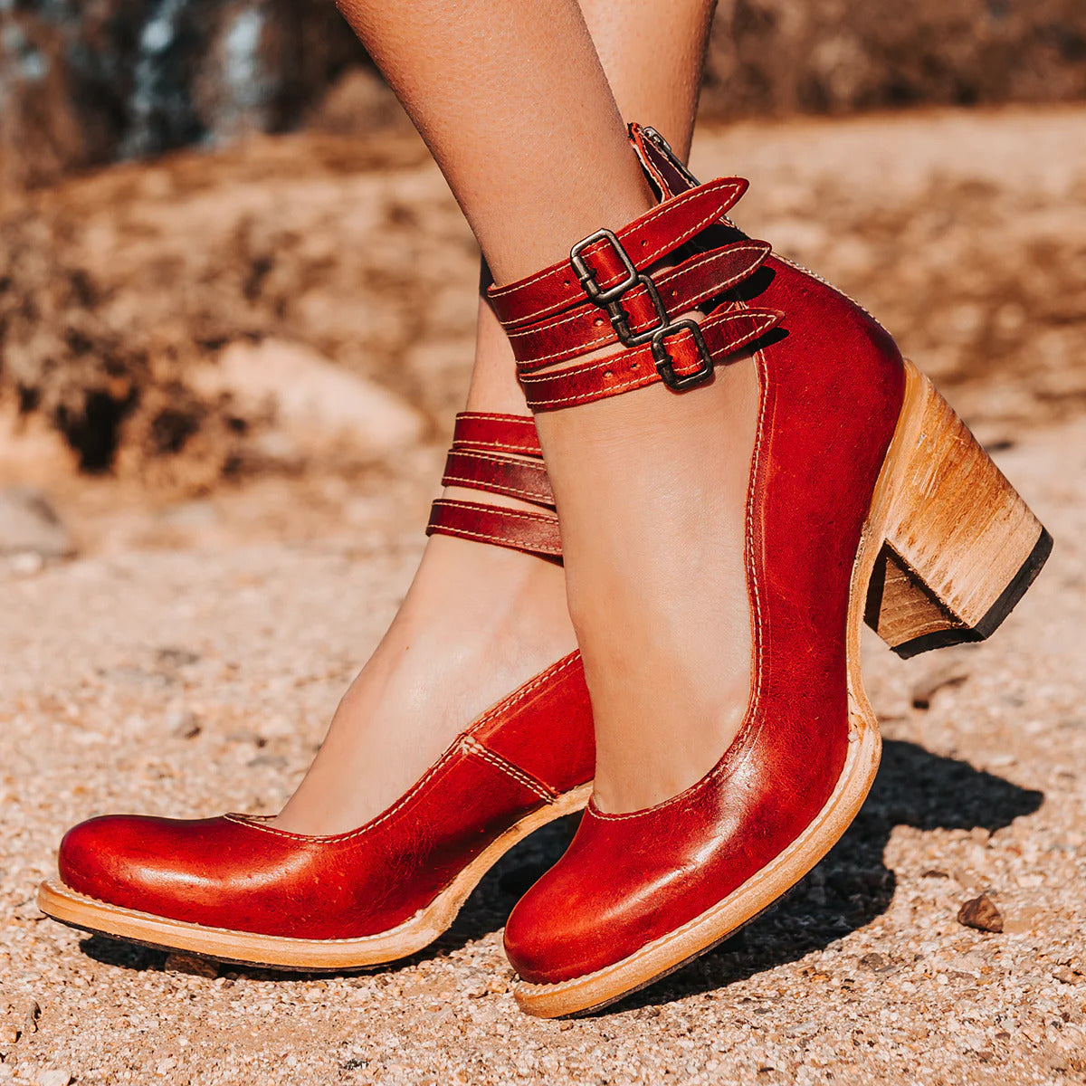Elance™ | Strapped Heel Elegance