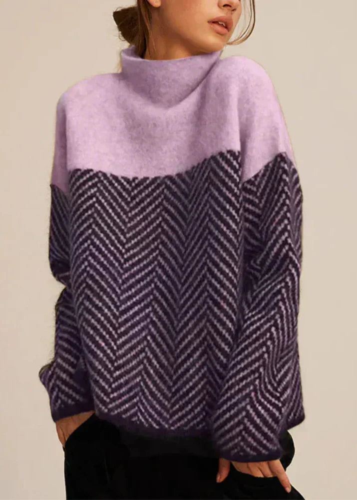 Malene | Cotton Turtleneck Sweater