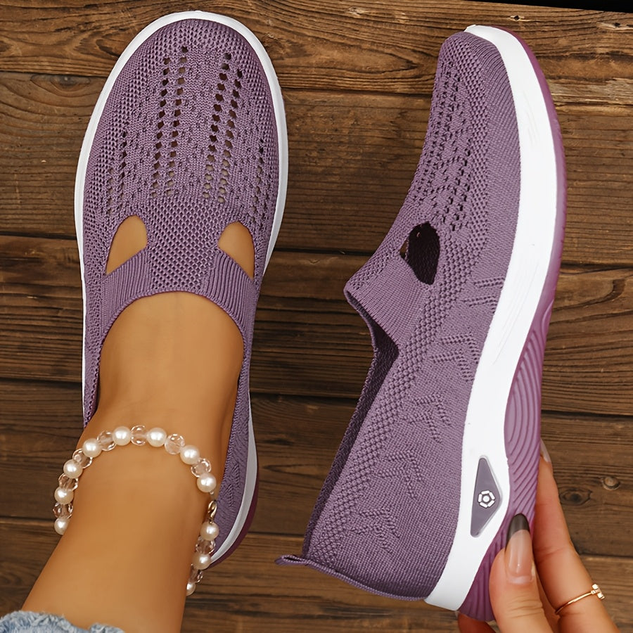 AirWeave™ Breathable Slip-On Sneakers