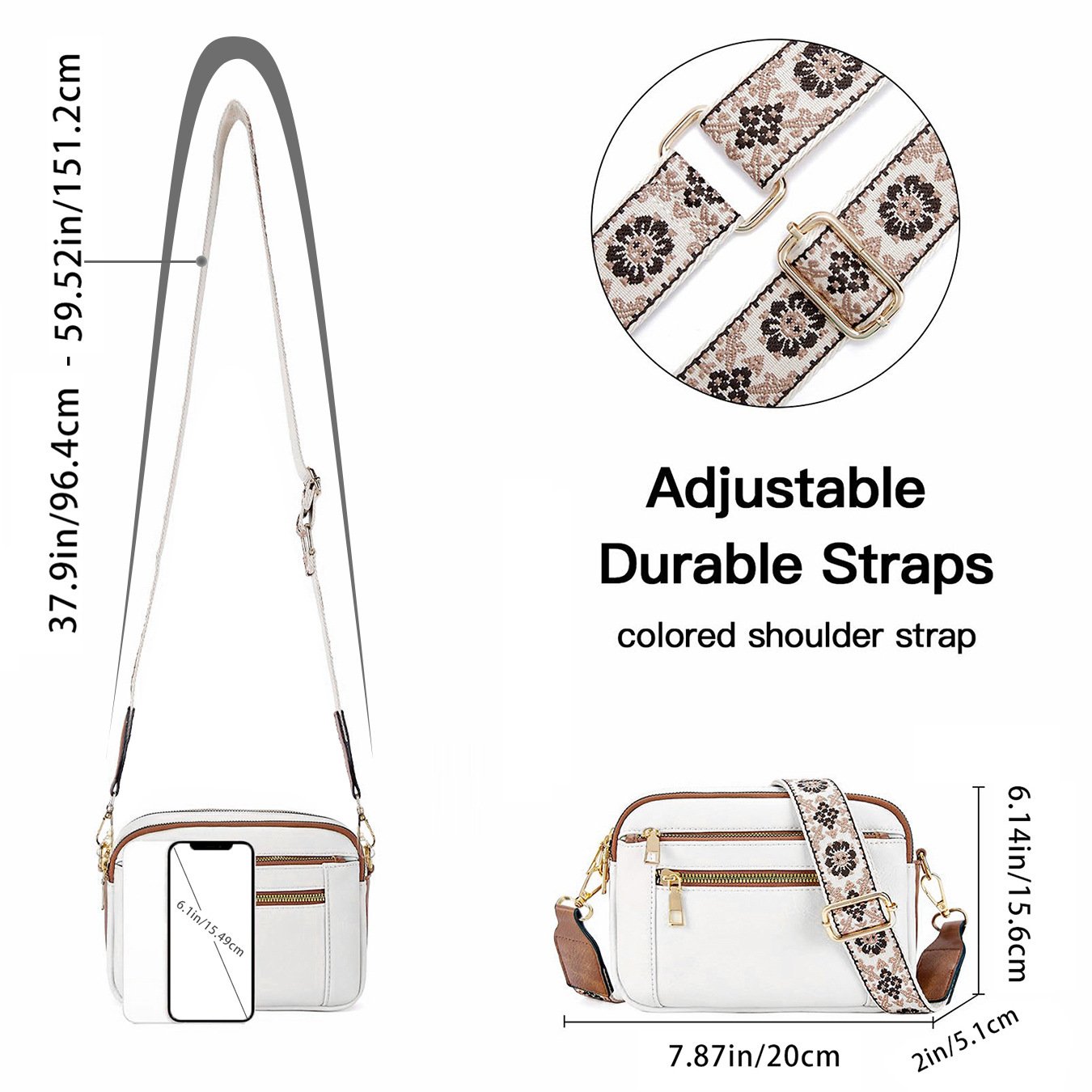 Ava&Claire™ | Fine Leather Shoulder Bag