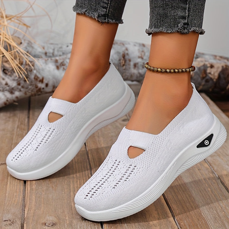 AirWeave™ Breathable Slip-On Sneakers