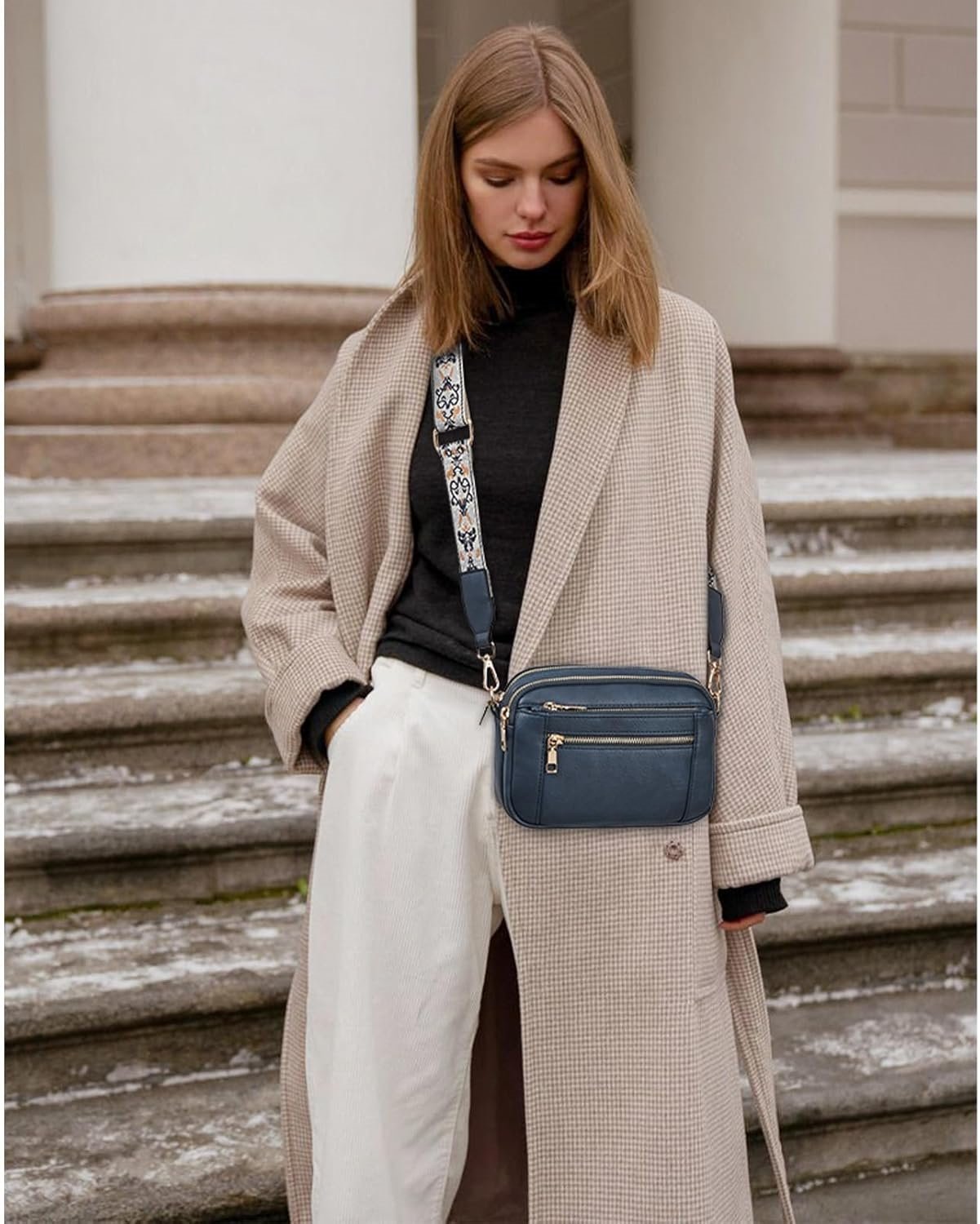 Ava&Claire™ | Fine Leather Shoulder Bag