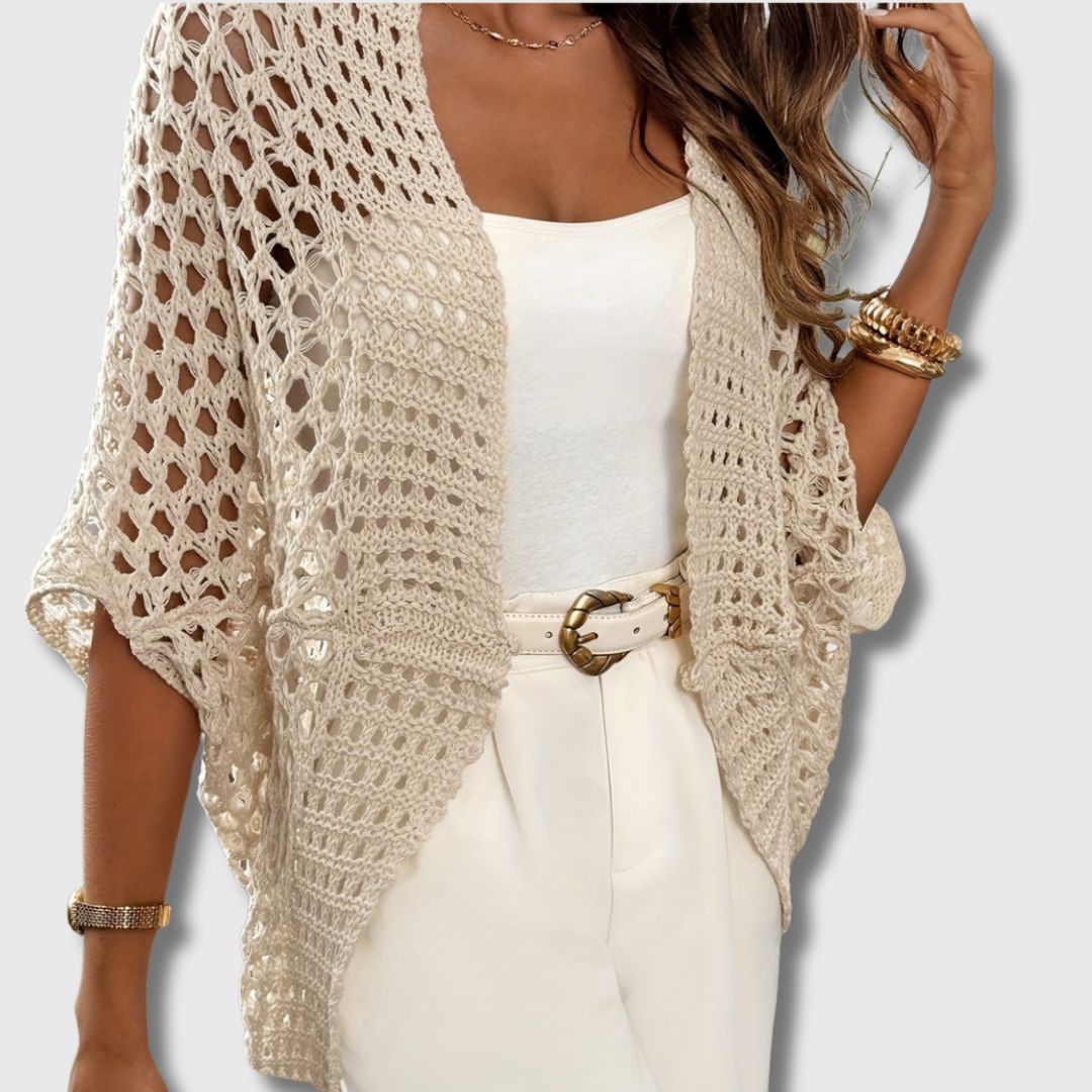 Elance™ | Elegant Crocheted Cardigan
