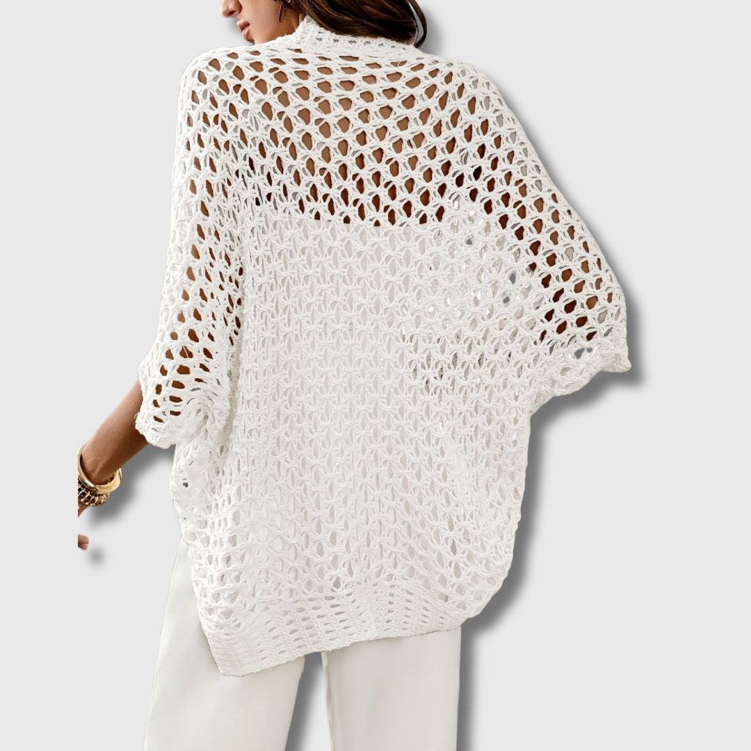 Elance™ | Elegant Crocheted Cardigan