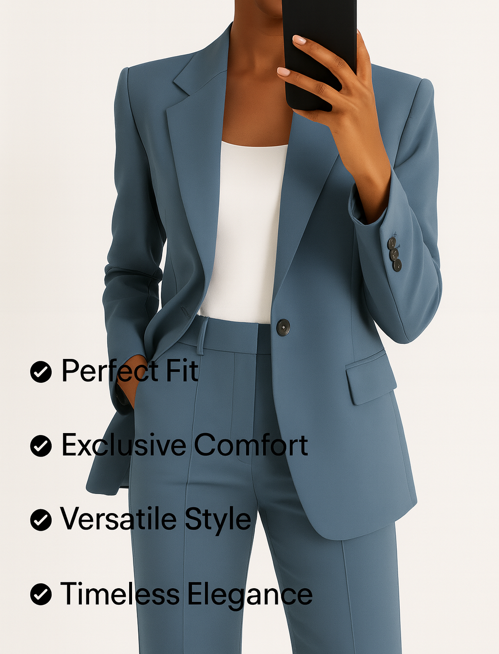 Ava&Claire™ | Emma Custom Two-Piece Suit