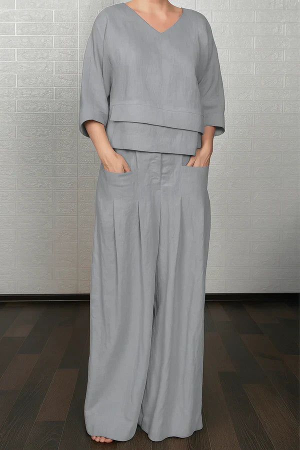 Ava&Claire - Akira Elegant Casual Two Piece Set