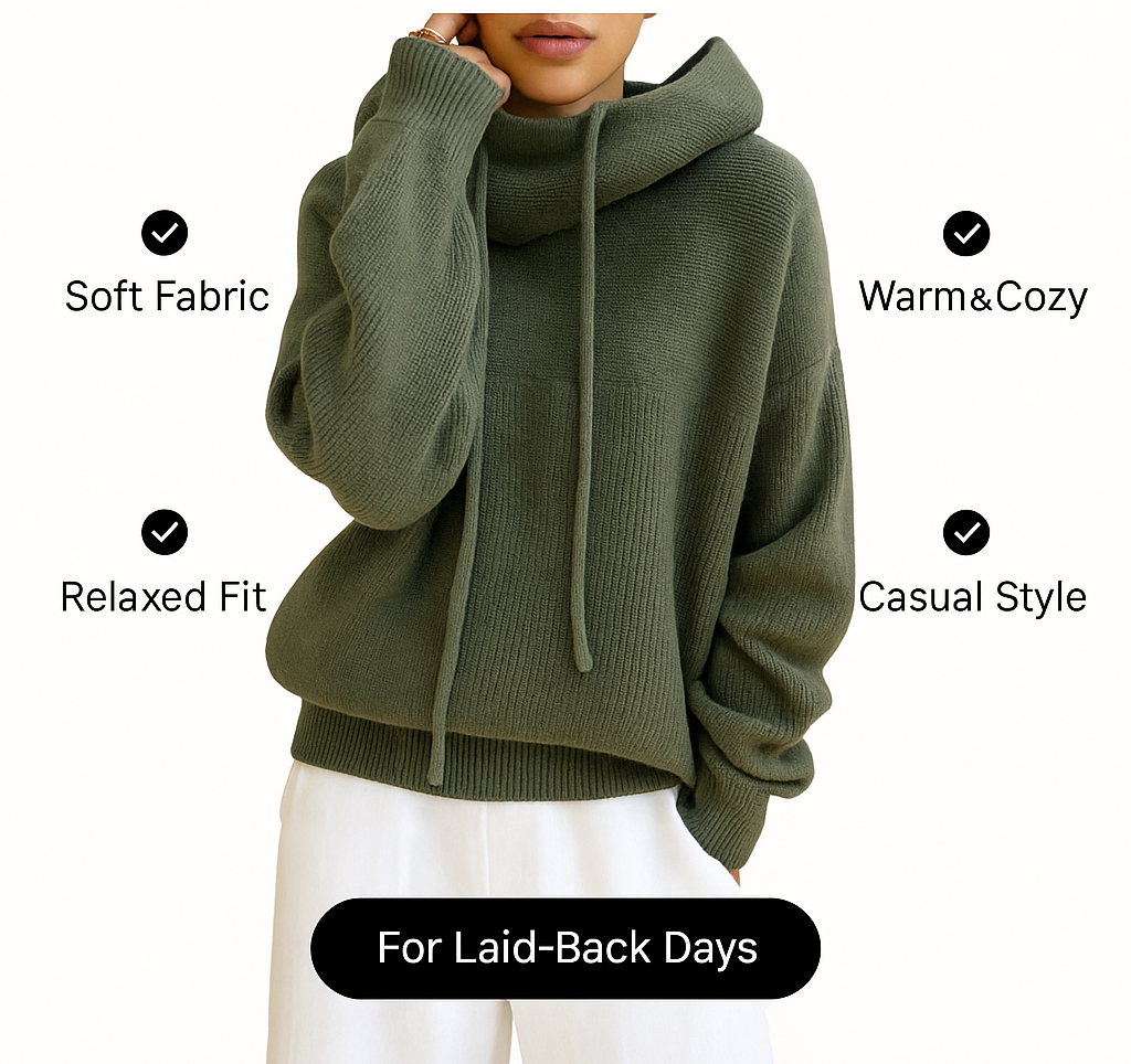 Ava&Claire™ | Elvire Cozy Hooded Pullover Style