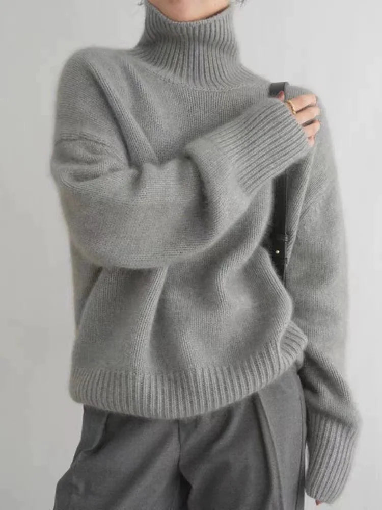 Ava&Claire | Isabella High Neck Sweater