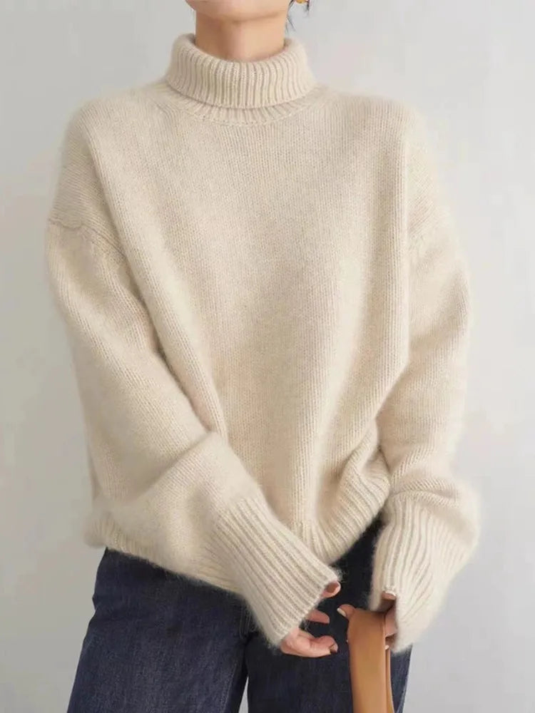 Ava&Claire | Isabella High Neck Sweater