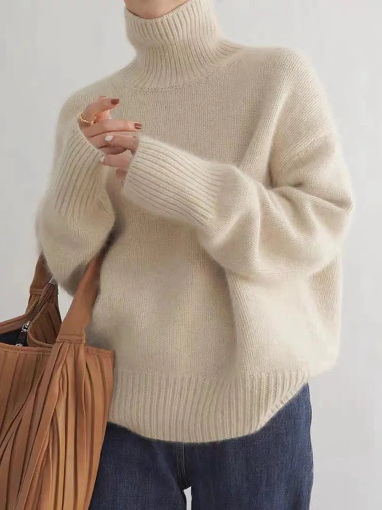 Ava&Claire | Isabella High Neck Sweater