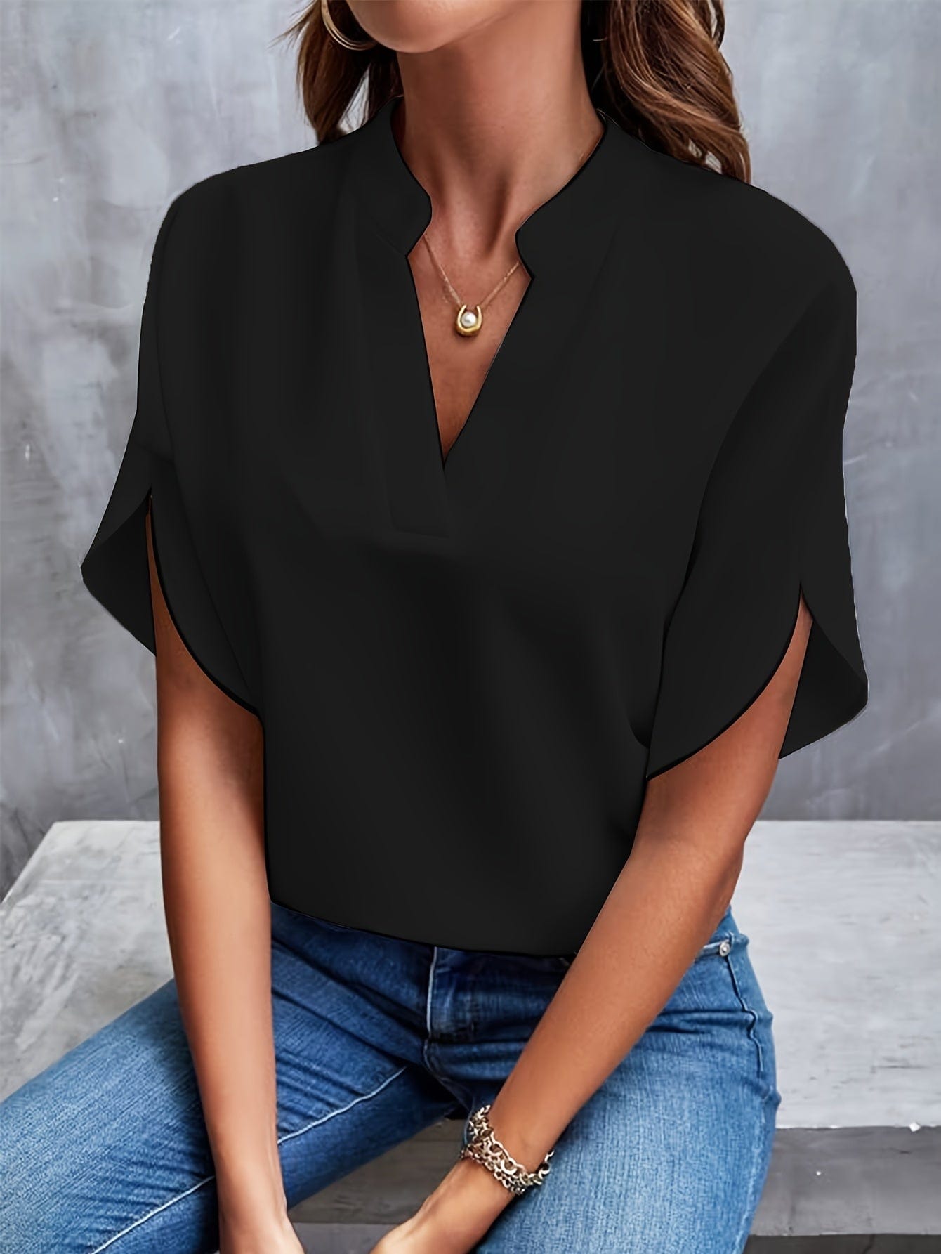 Ava&Claire | Eliana Draped Blouse