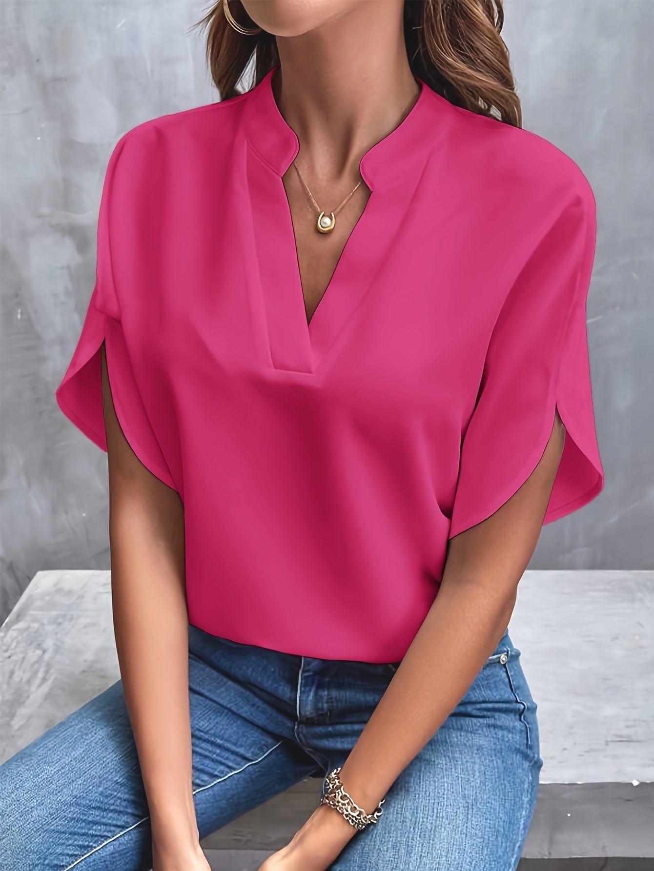 Ava&Claire | Eliana Draped Blouse