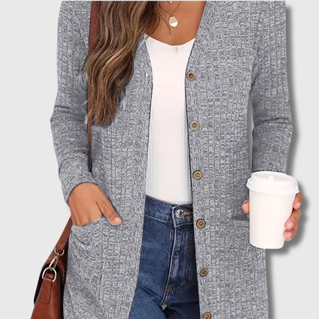 Elance™ | Chic Pocket Cardigan
