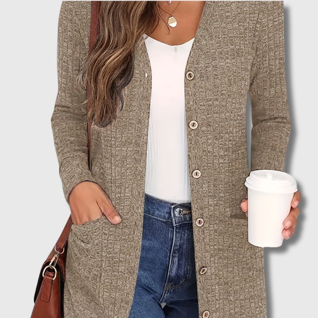 Elance™ | Chic Pocket Cardigan