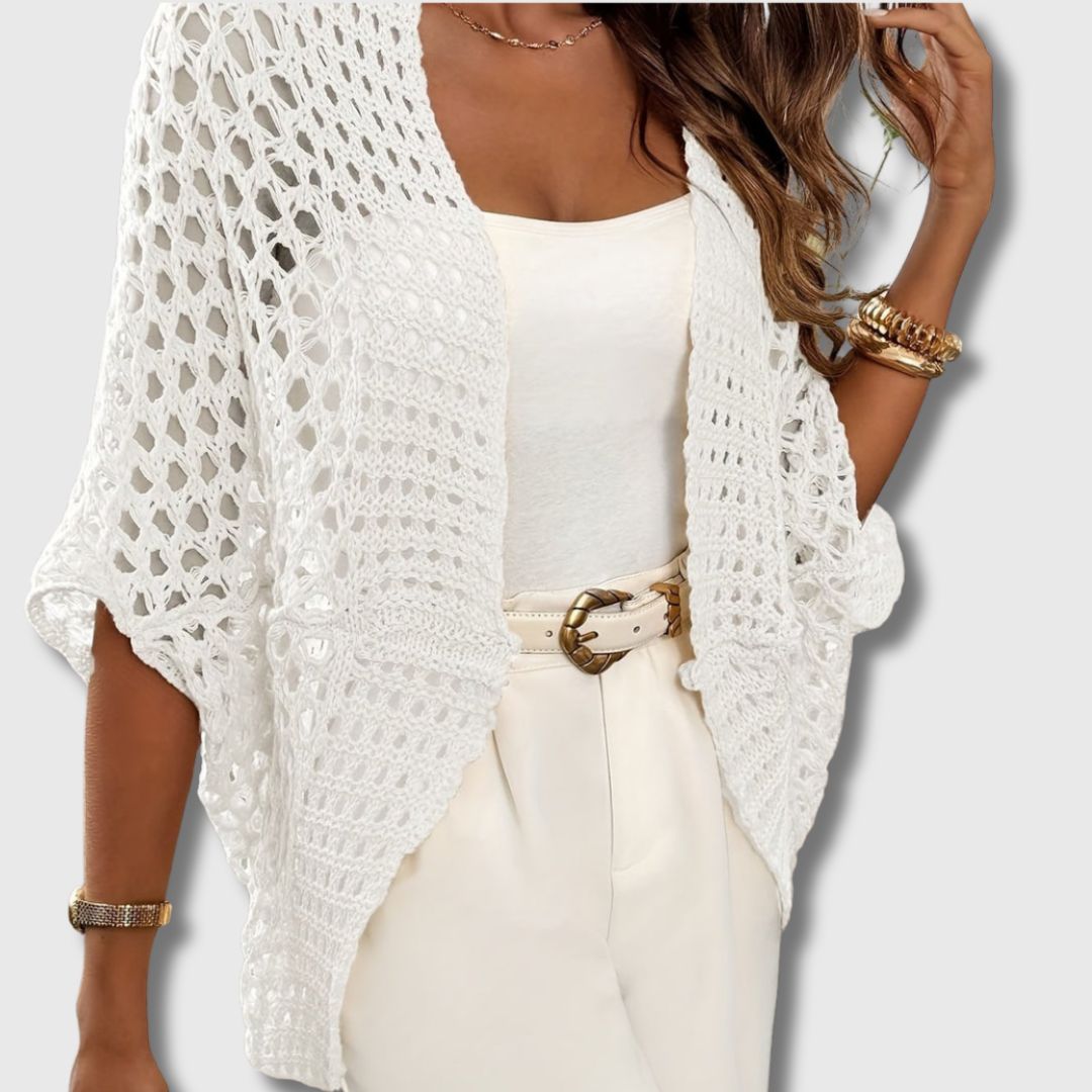 Elance™ | Elegant Crocheted Cardigan