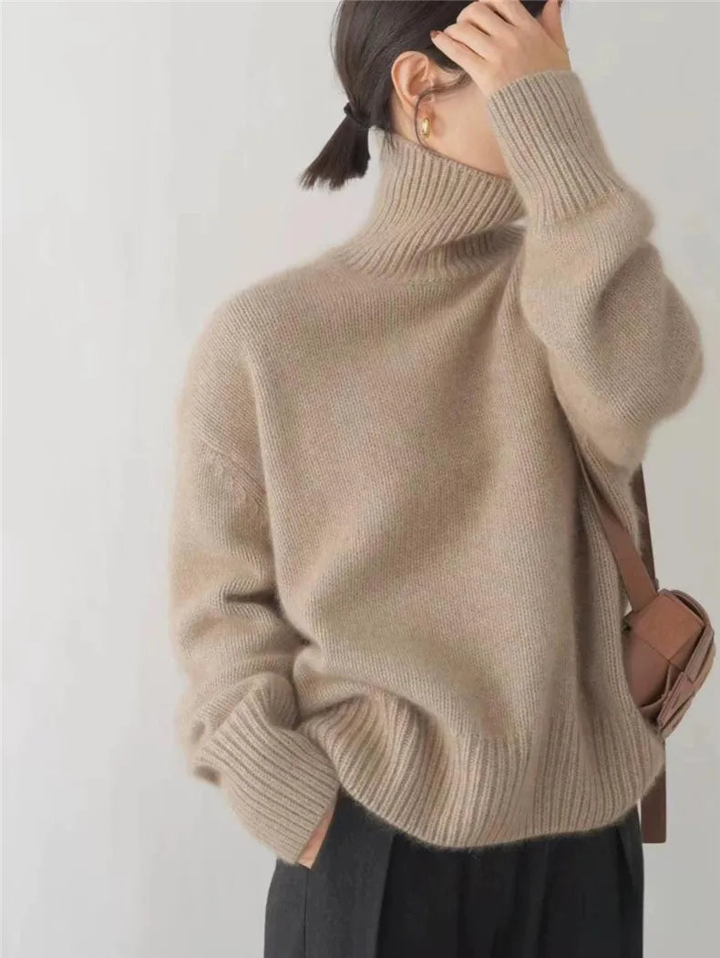 Ava&Claire | Isabella High Neck Sweater
