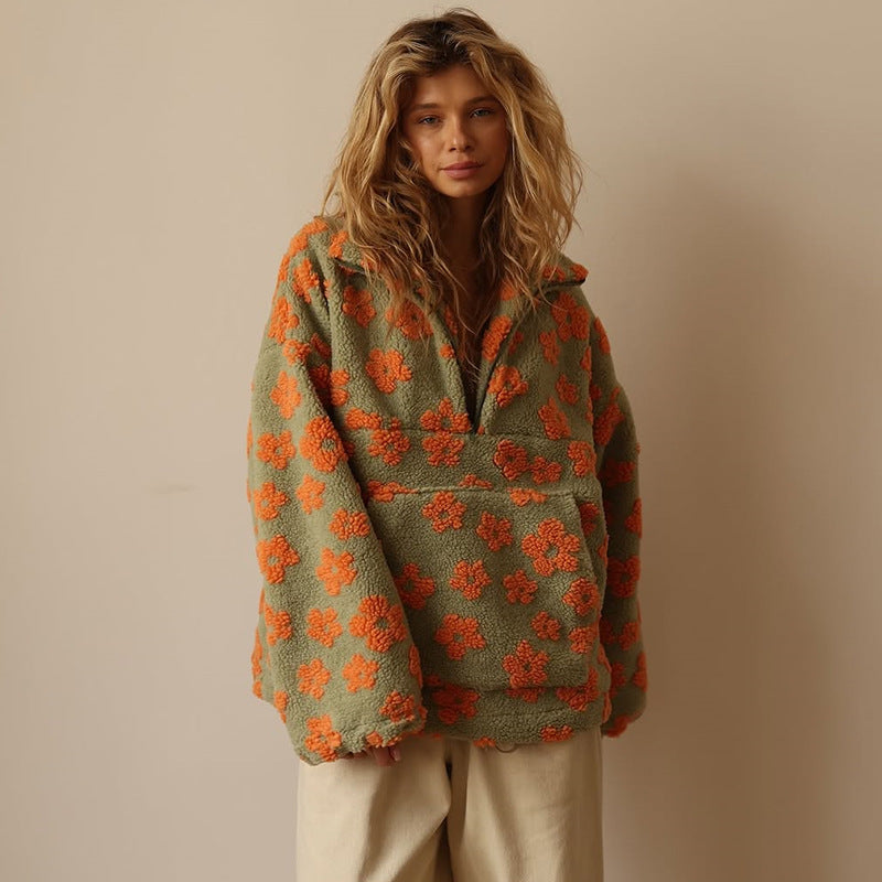 Daisy | Fleece Sweater Bloom