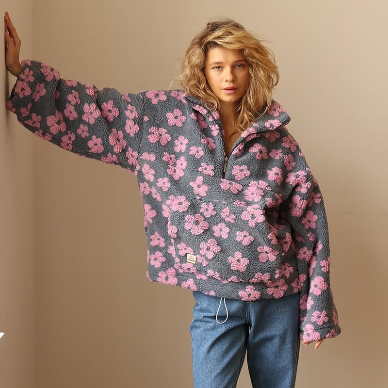 Daisy | Fleece Sweater Bloom