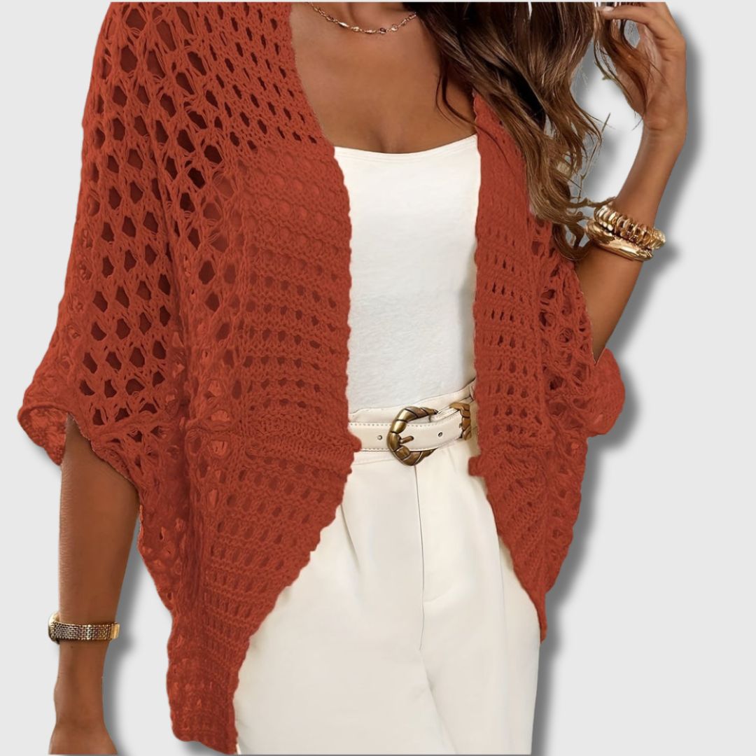 Elance™ | Elegant Crocheted Cardigan