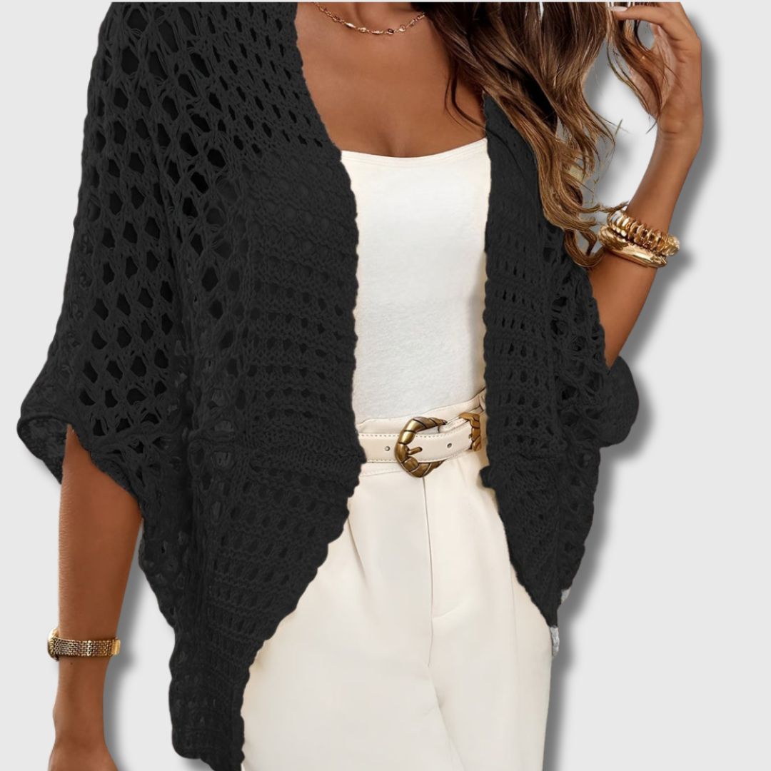 Elance™ | Elegant Crocheted Cardigan