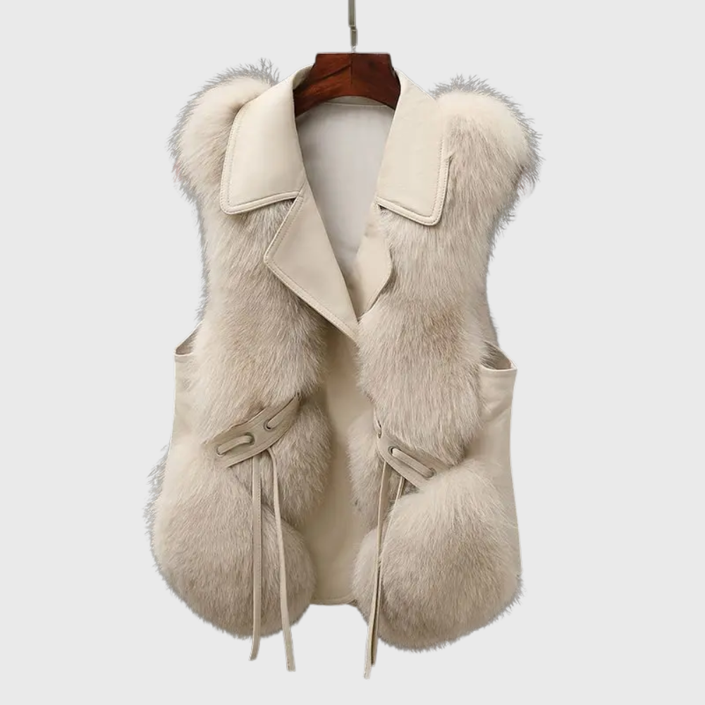 Maeva™ | Elegant Leather Vest