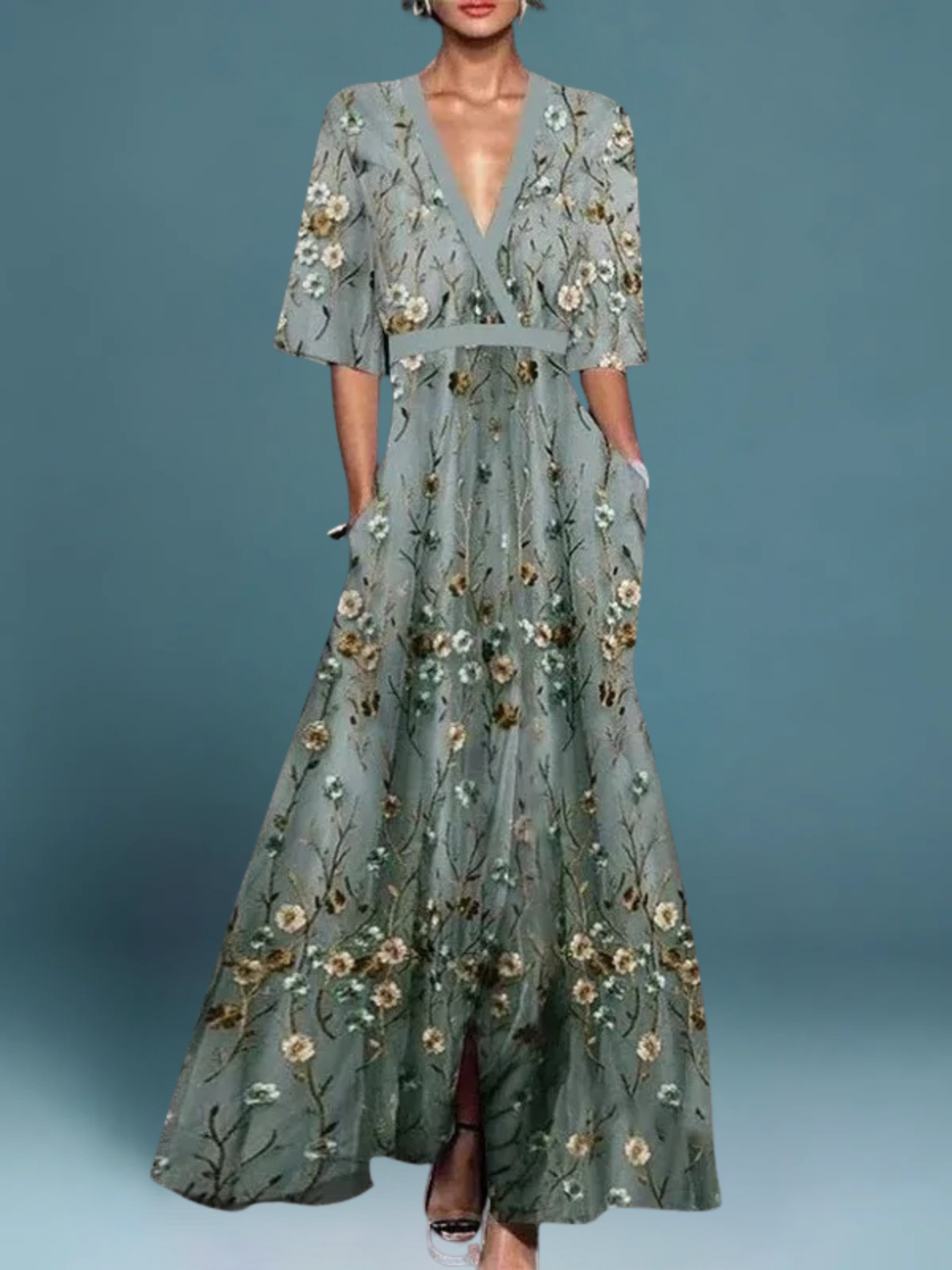 Elance™ | Luxe Floral Dress
