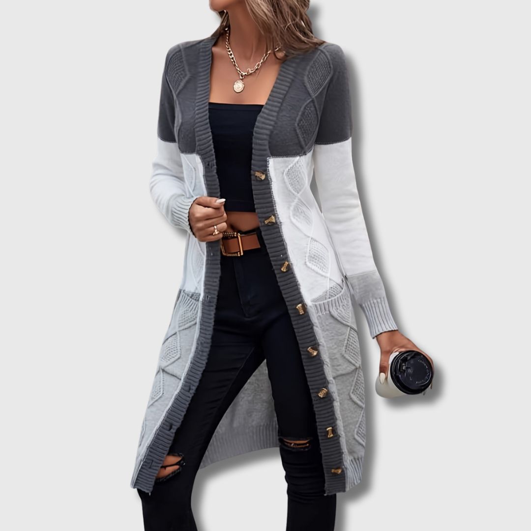 Elance™ | Colette Color Block Cardigan