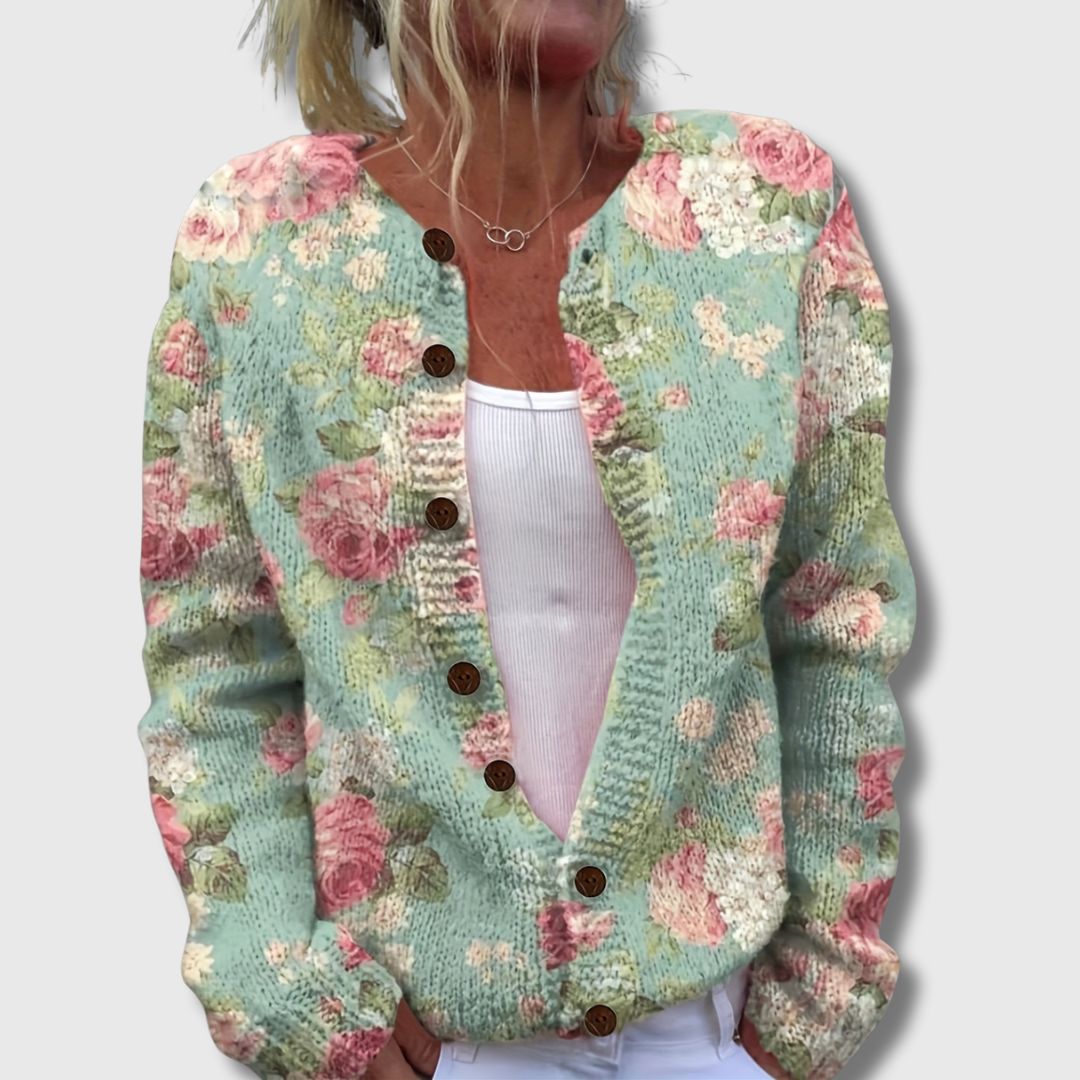 Elance™ | Aurelia Floral Cardigan