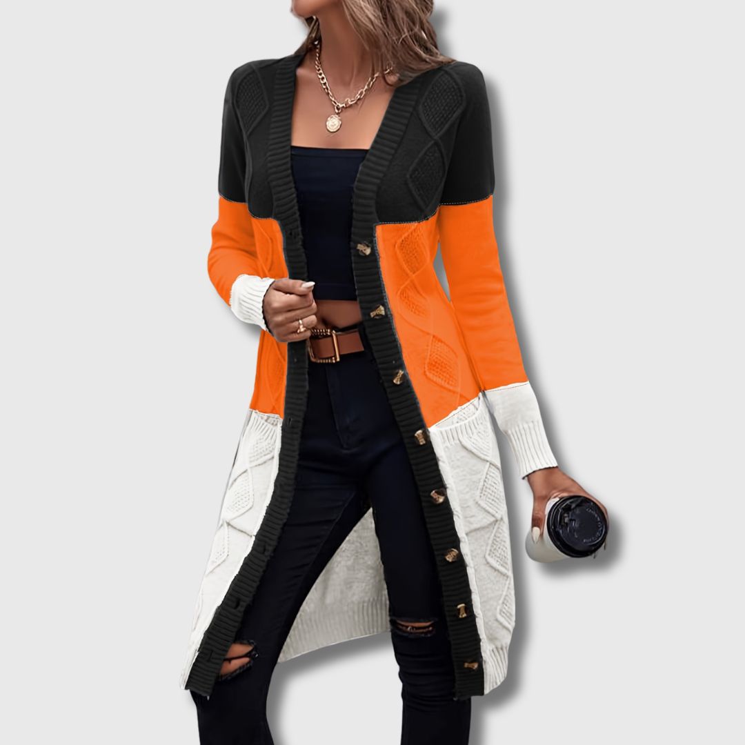 Elance™ | Colette Color Block Cardigan