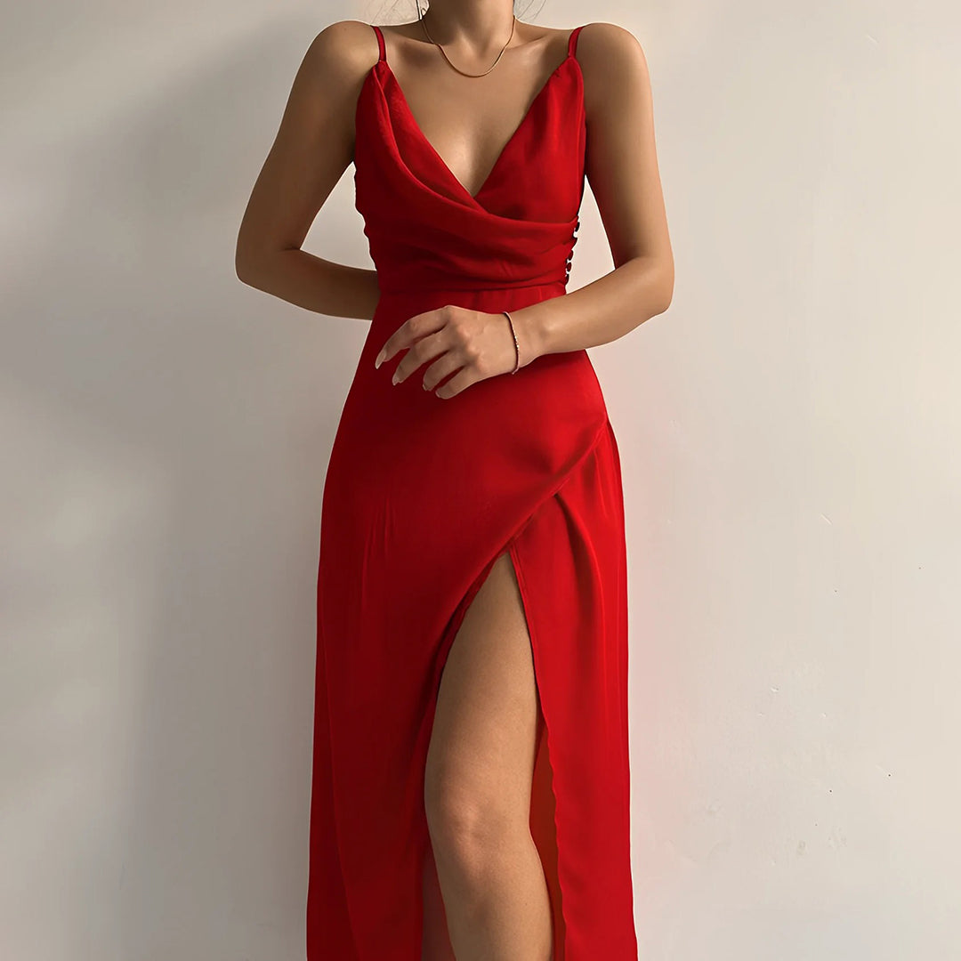 Elance™ | Chic Slit Dress