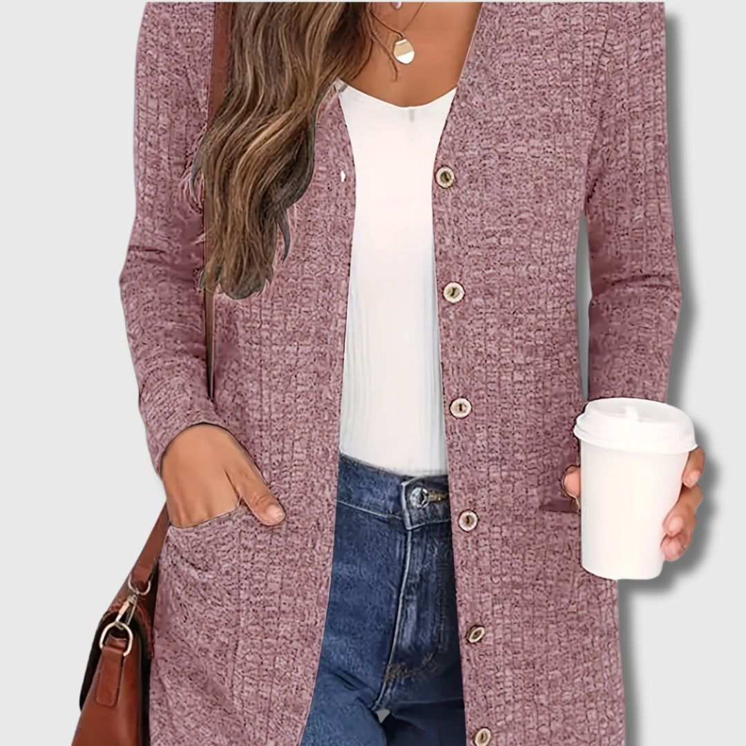 Elance™ | Chic Pocket Cardigan