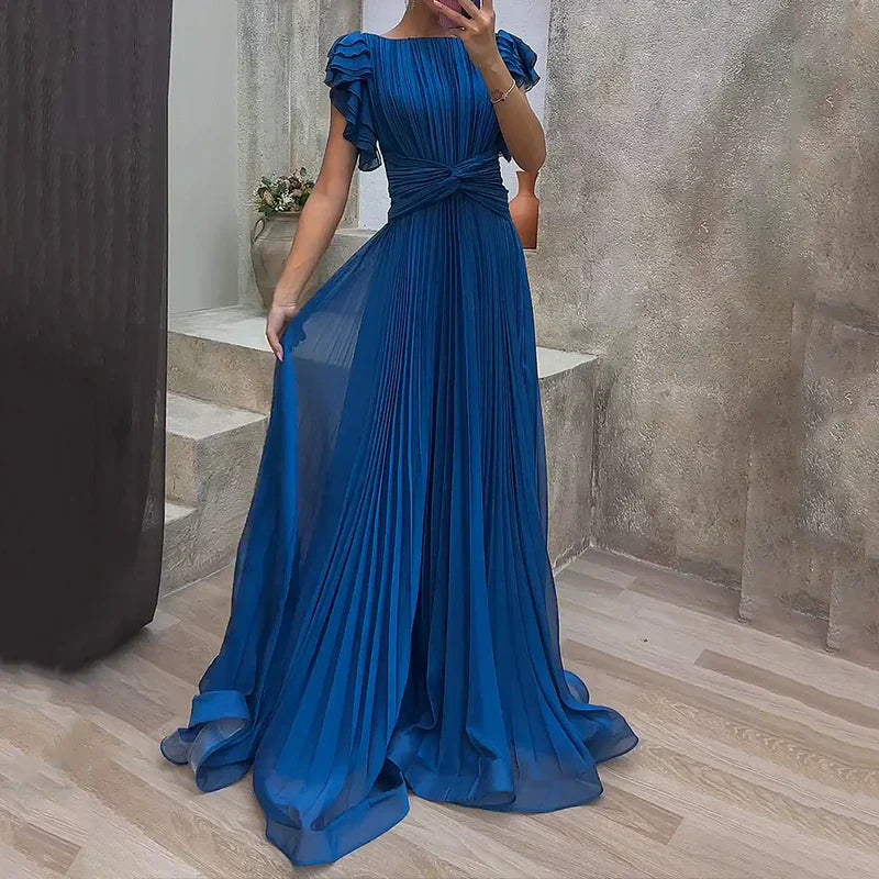 Elance™ | Pleated Evening Gown