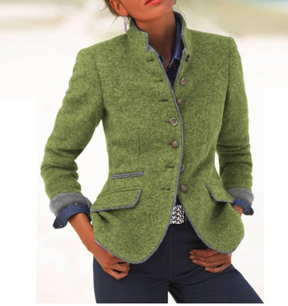 Ava&Claire | Valeria  Elegant cardigan with high collar