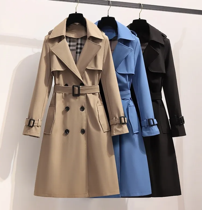 Olivia™ | Elegant Trench Coat with Timeless Style