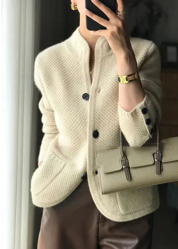Claire | Cashmere Blend Gilet with Buttons