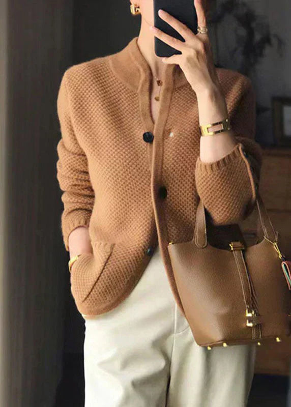 Claire | Cashmere Blend Gilet with Buttons