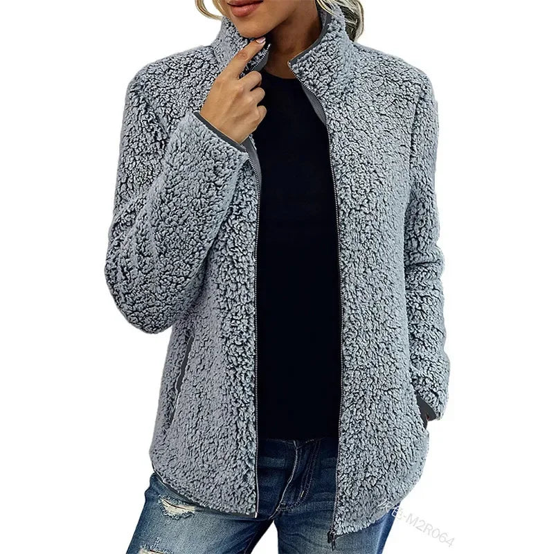 Ava&Claire™ | Elegant Casual Fleece Jacket