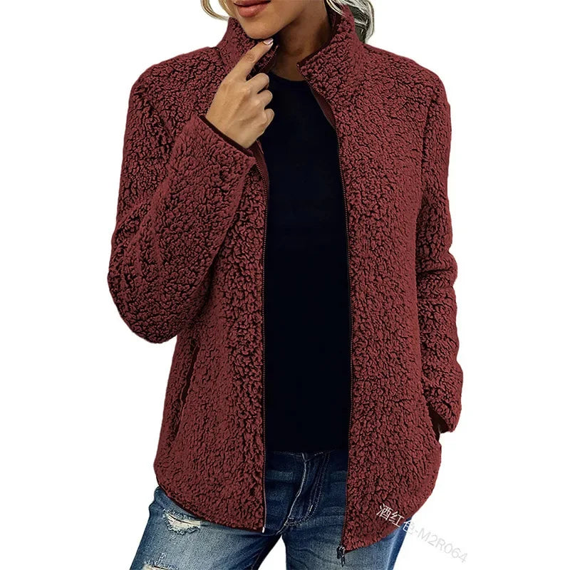 Ava&Claire™ | Elegant Casual Fleece Jacket