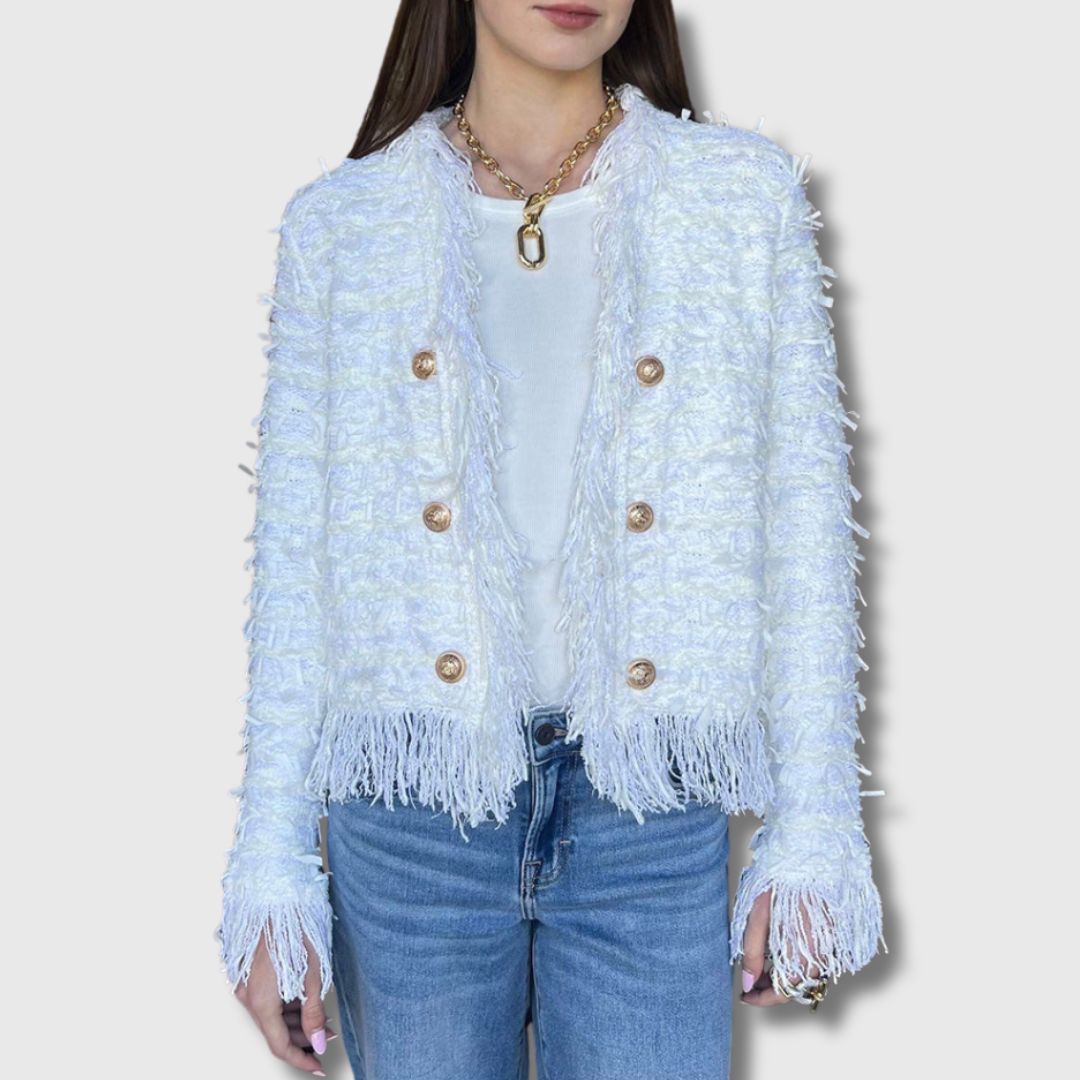 Elance™ | Linda Fringe Cardigan