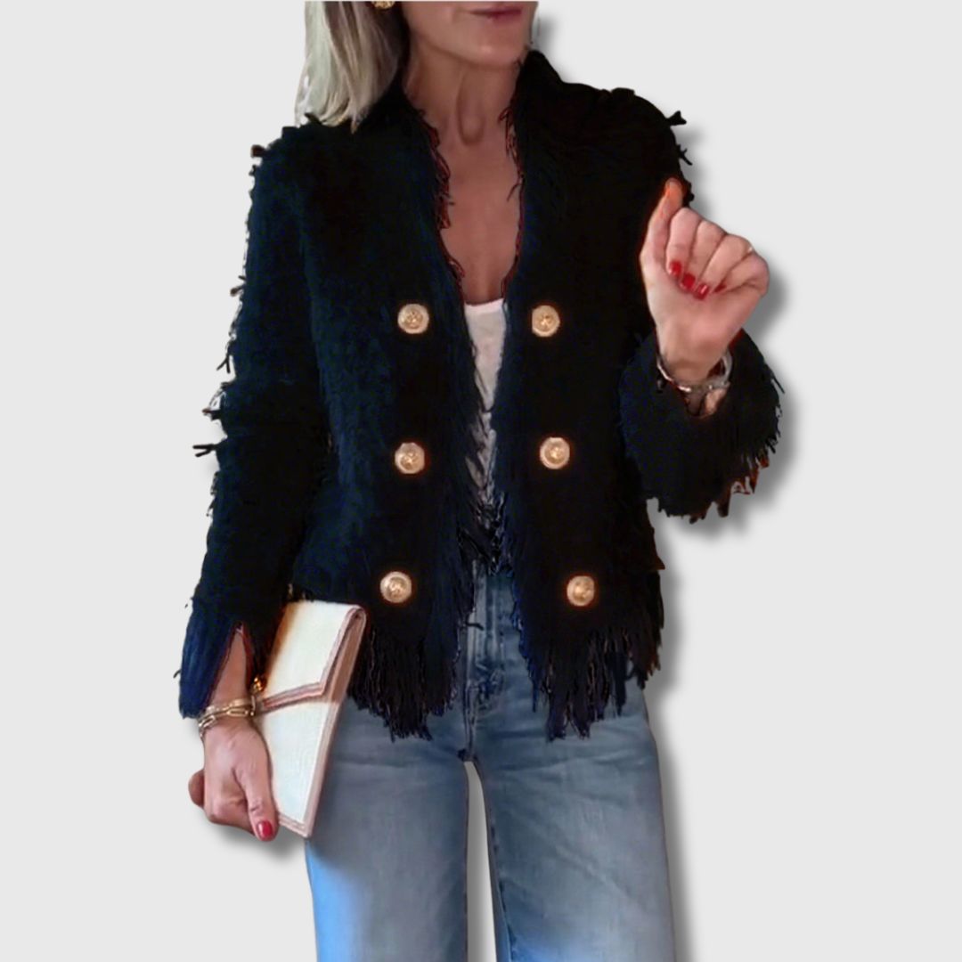 Elance™ | Linda Fringe Cardigan
