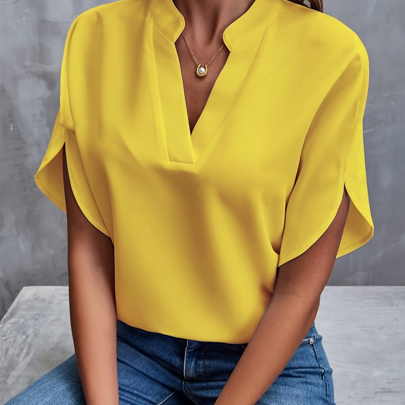 Ava&Claire | Eliana Draped Blouse