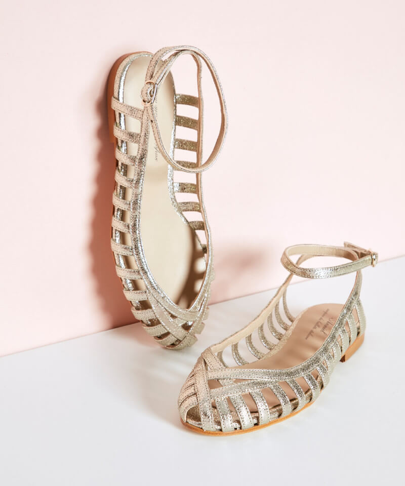 Elance™ | Elegant Ankle Strap Ballerina