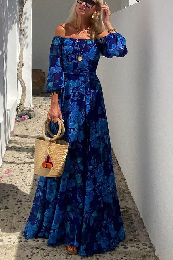 Elance™ | Off-Shoulder Floral Dress