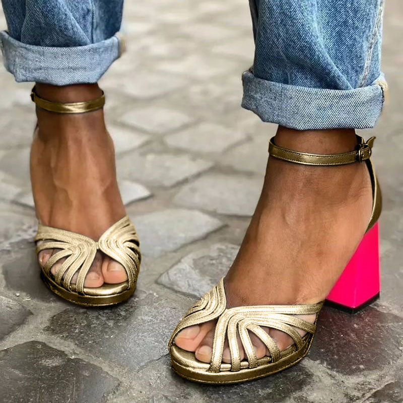 Elance™ | Chic Open-Toe Ankle Sandals