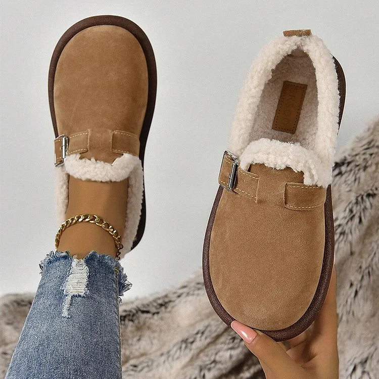 Ava&Claire™  Slip-On Loafers with Rounded Toe
